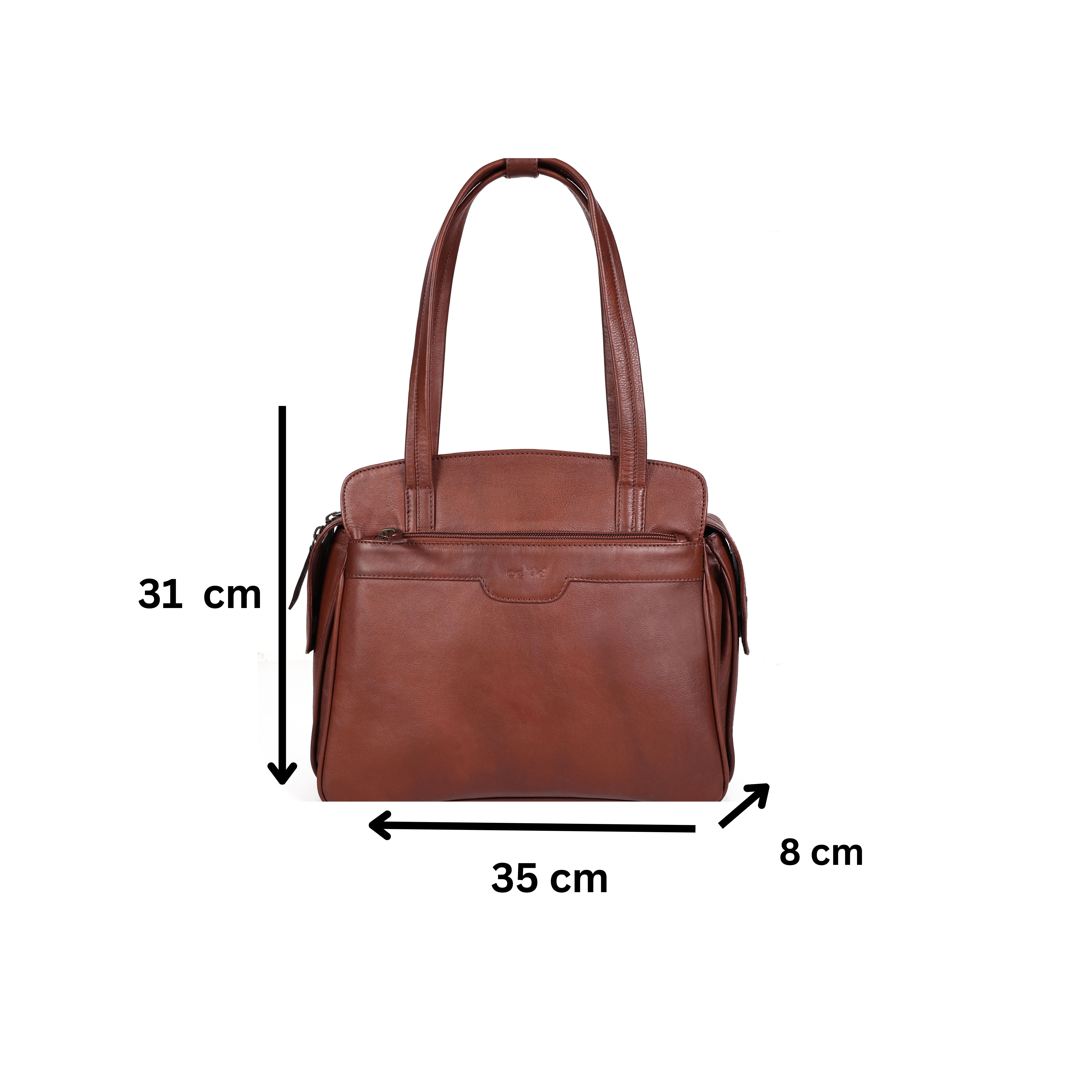 Elegant NDM Soft Leather Tote Bag Luxurious, Spacious, and Versatile. Art:-BG-1609