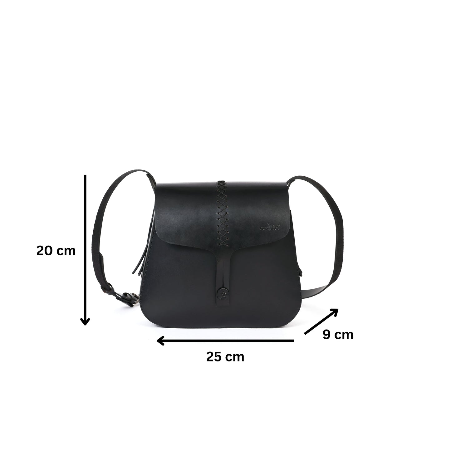 New Pure Leather Sling Bag, Art: BG-1391.