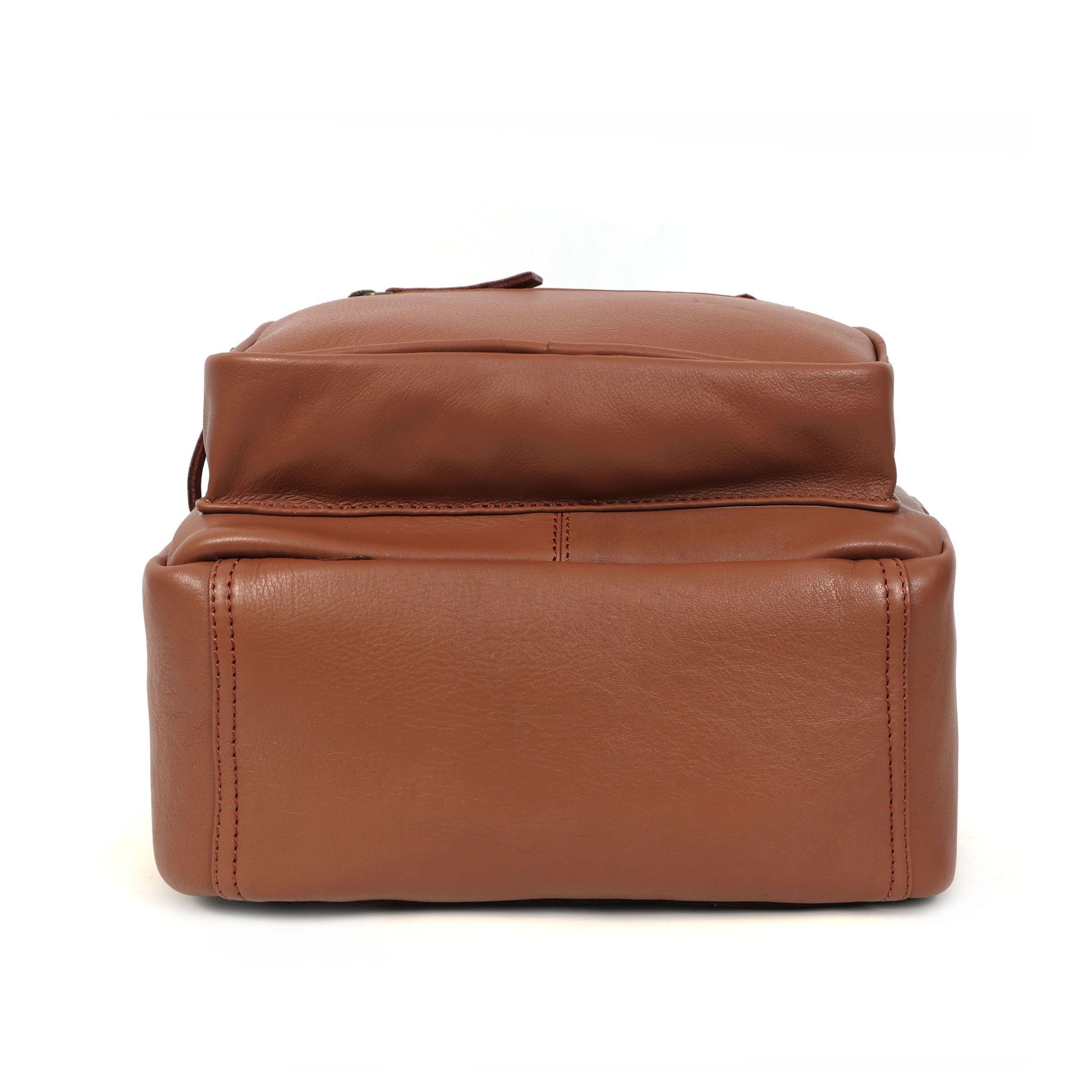 Compact & Stylish Leather Unisex Small Backpack  Perfect for Everyday Use. Art: BG-1610-S