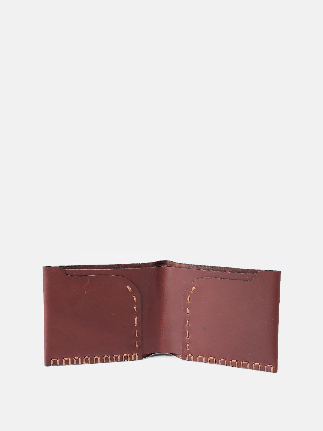Genuine Leather Slim Card Holder Wallet with Compartment
