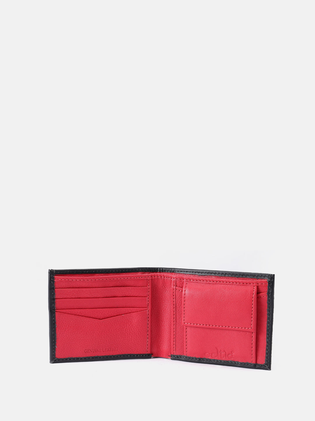 Celtic Genuine Leather Bi-Fold Wallet with Coin Pocket | Slim & Stylish Men’s Wallet
