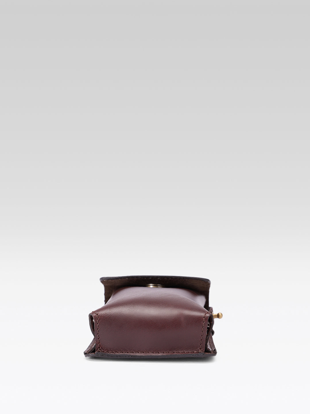 Genuine Leather Mobile Pouch with Fixed Sling Hands-Free, Stylish & Durable.