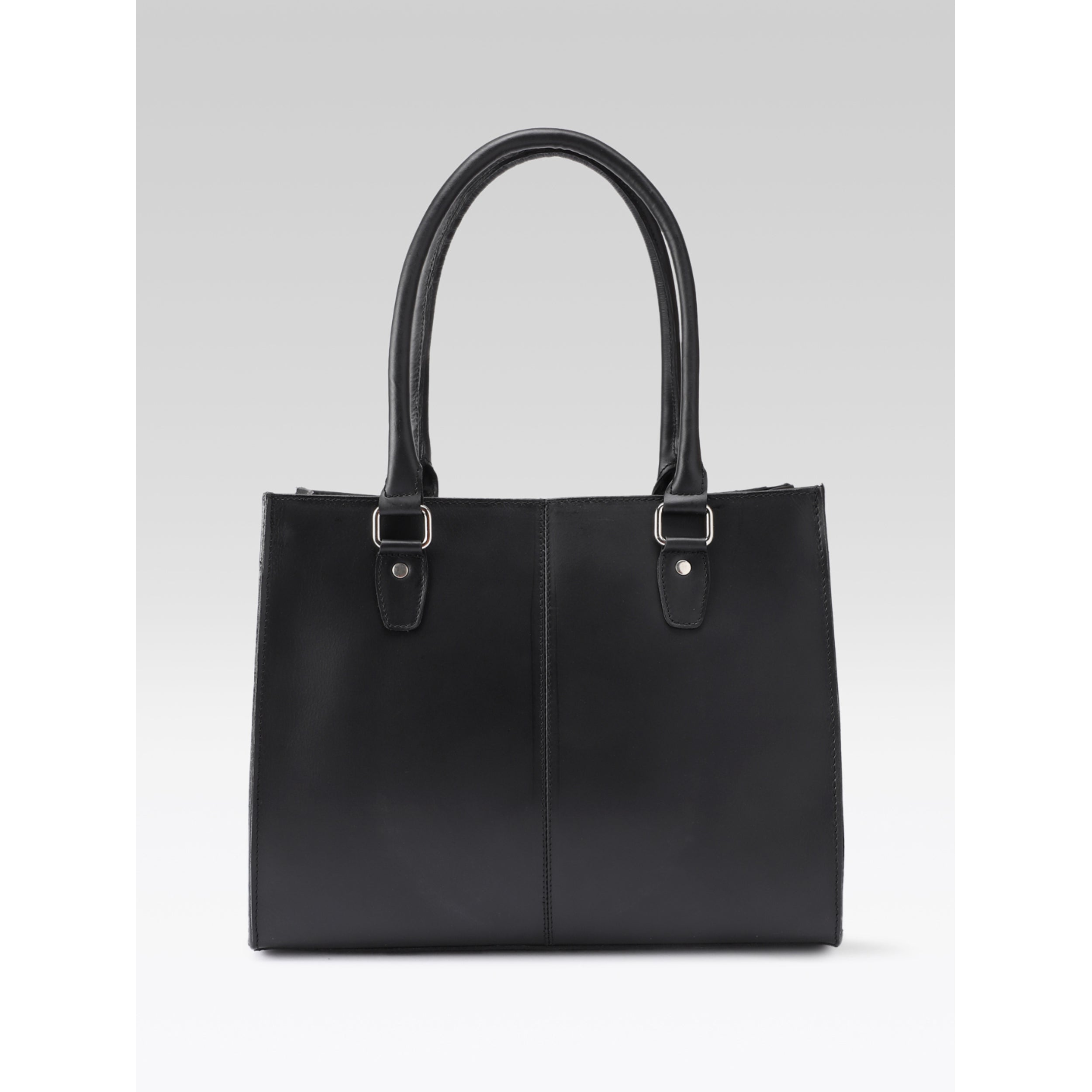 Premium Croc-Embossed Leather Tote with Dual Handles, Zip Closure & Detachable Strap