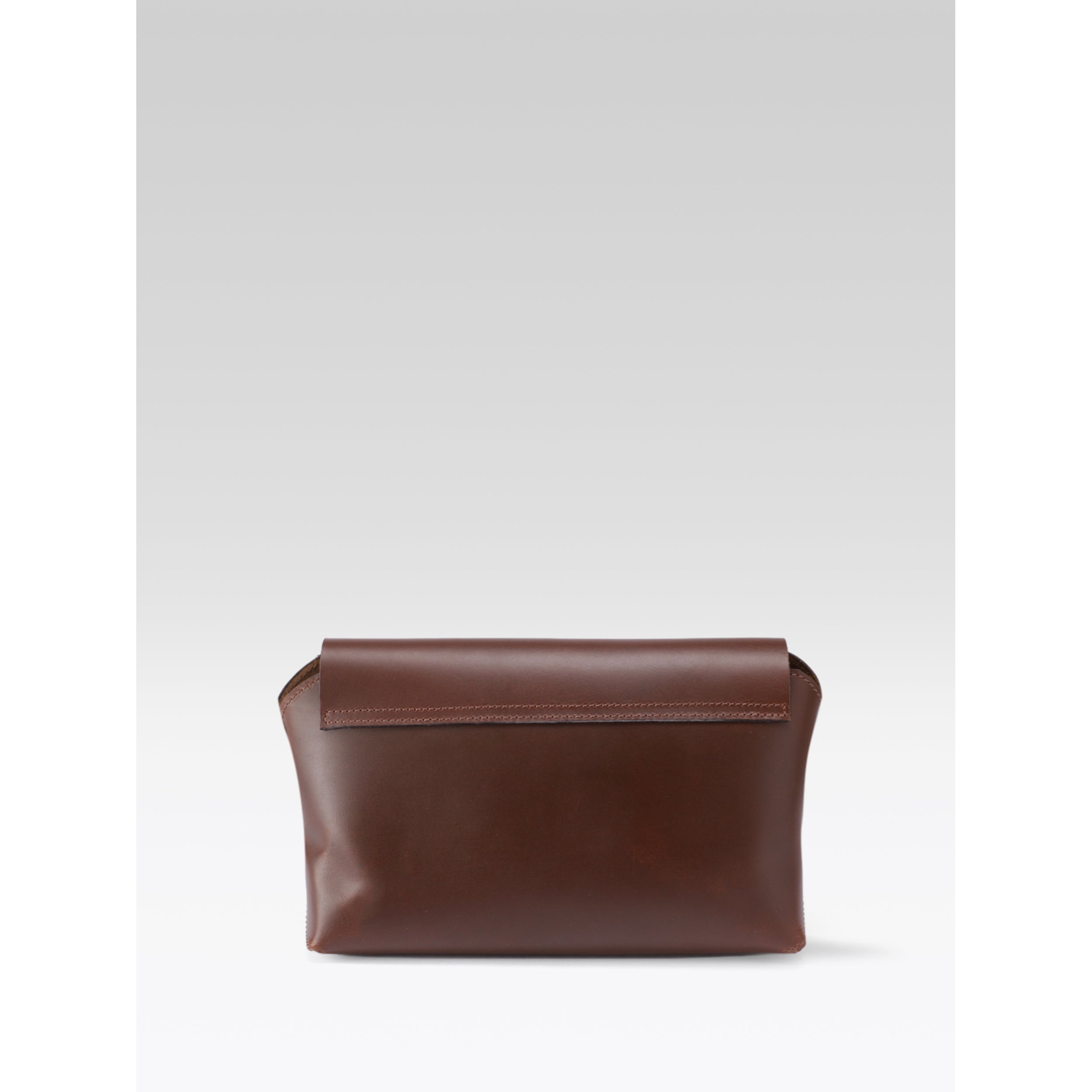Premium Genuine Leather Sling Bag with Ring-Flap Design