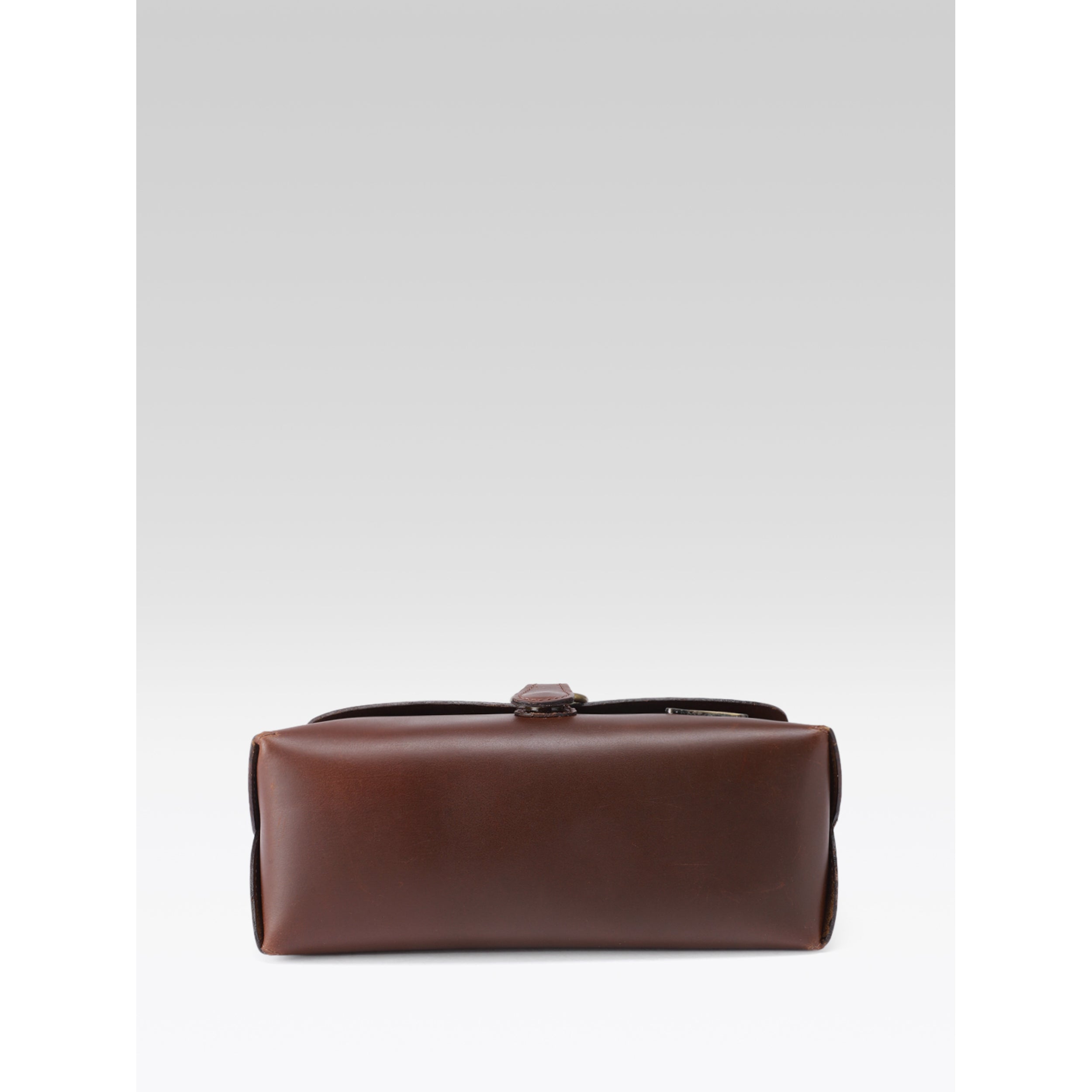 Premium Genuine Leather Sling Bag with Ring-Flap Design