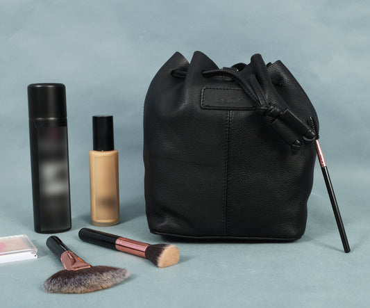 Stylish Black Textured Sling Bag for Women - Durable, Trendy & Compact :-BG-1755