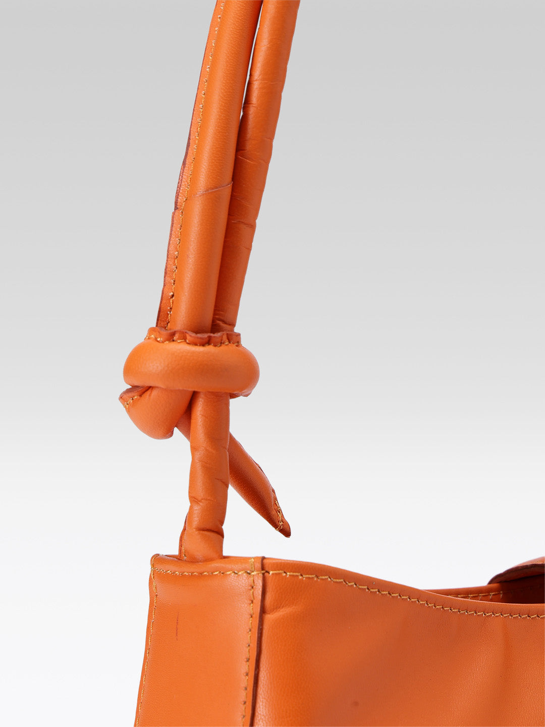 Premium Leather Hand & Shoulder Bag for Women with Bow Detail