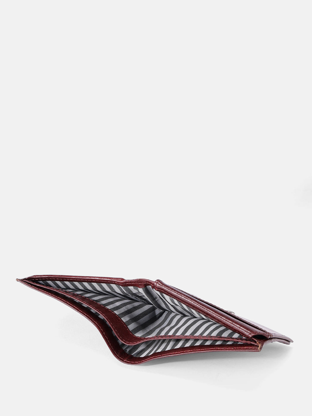 Premium Genuine Leather Bi-Fold Wallet for Men with Card Slots & Cash Compartment