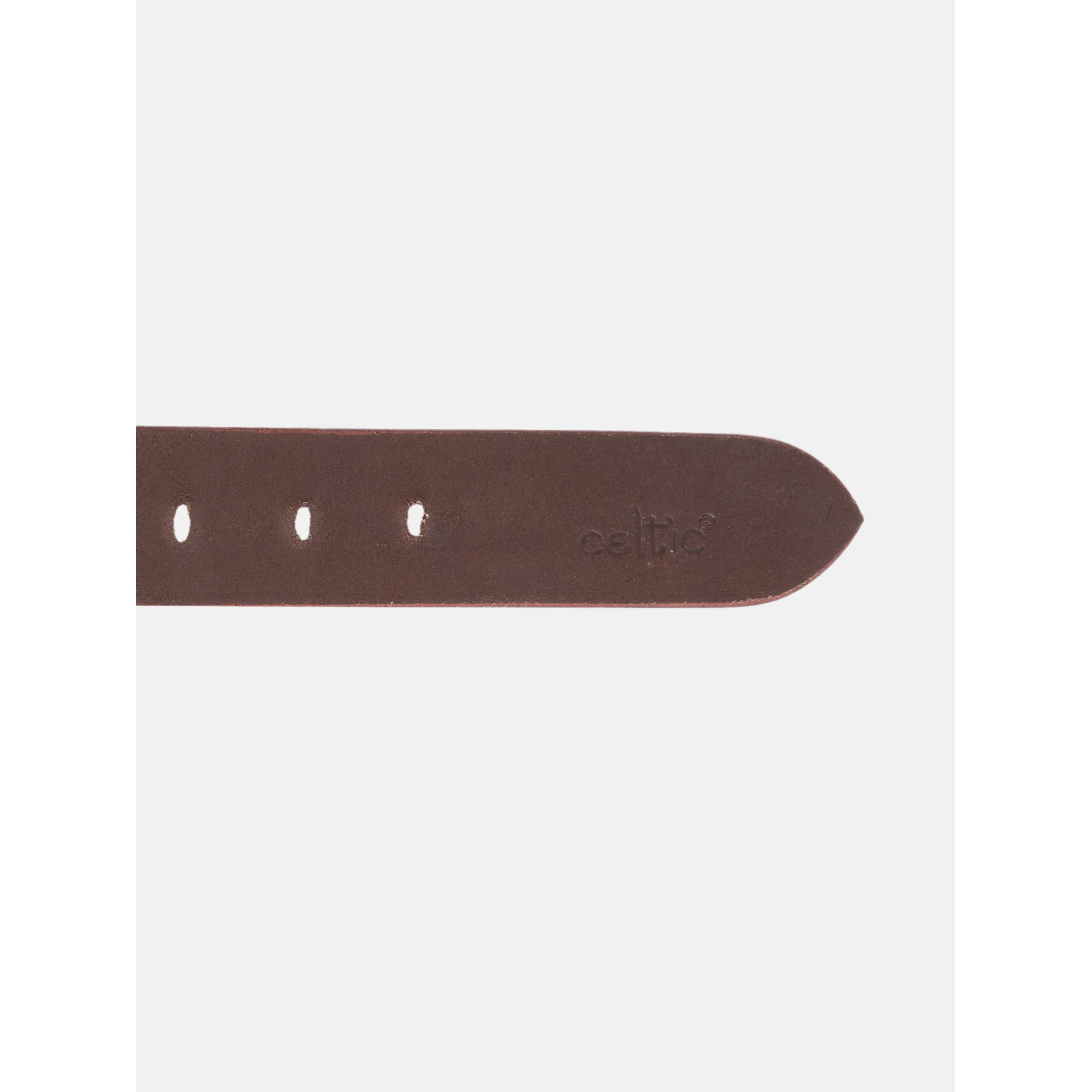 Handcrafted Aztec Pattern Leather Canvas Belt With Antique Buckle For Casual Wear