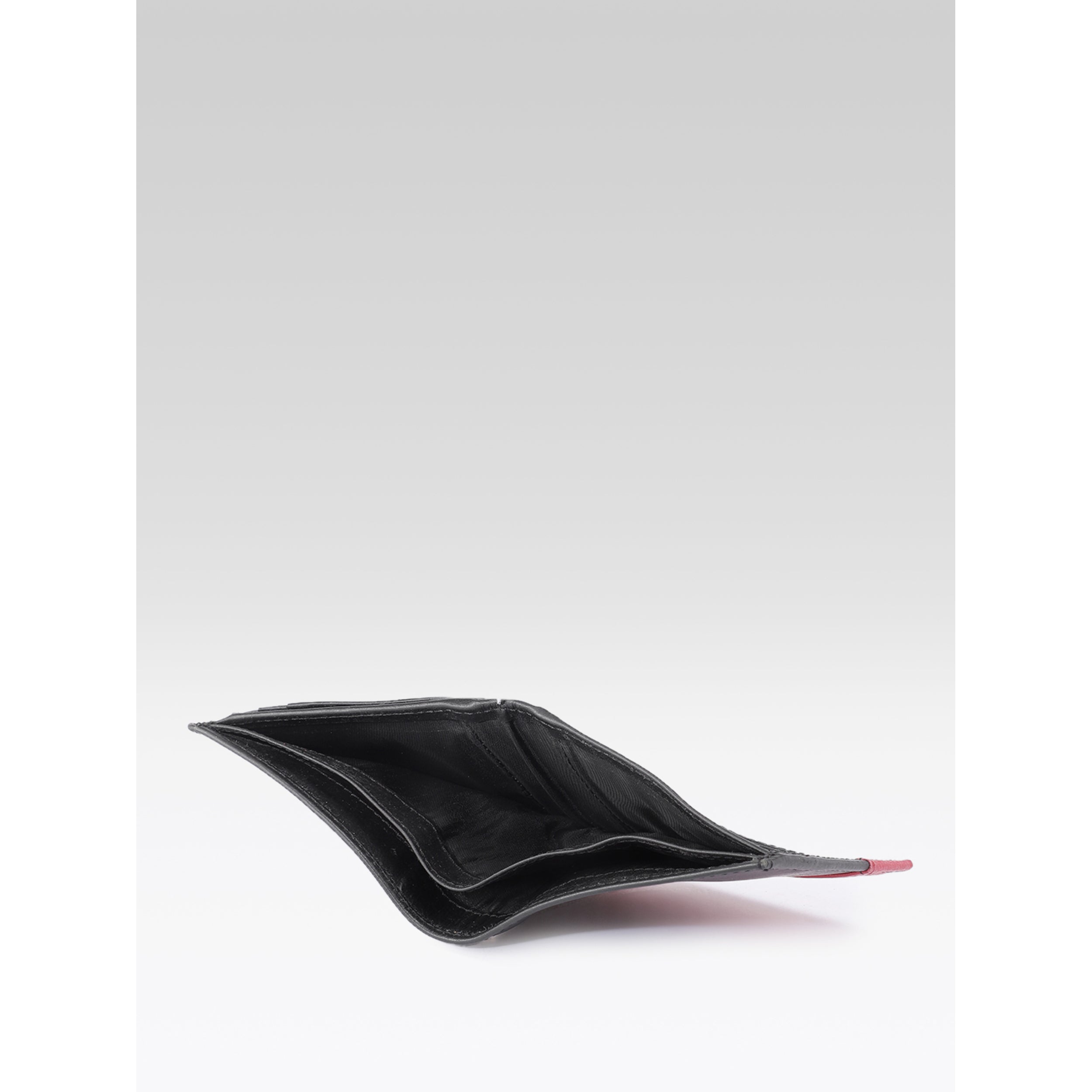 Premium Black Leather Wallet for Men | with ID Window & Secure Coin Pocket