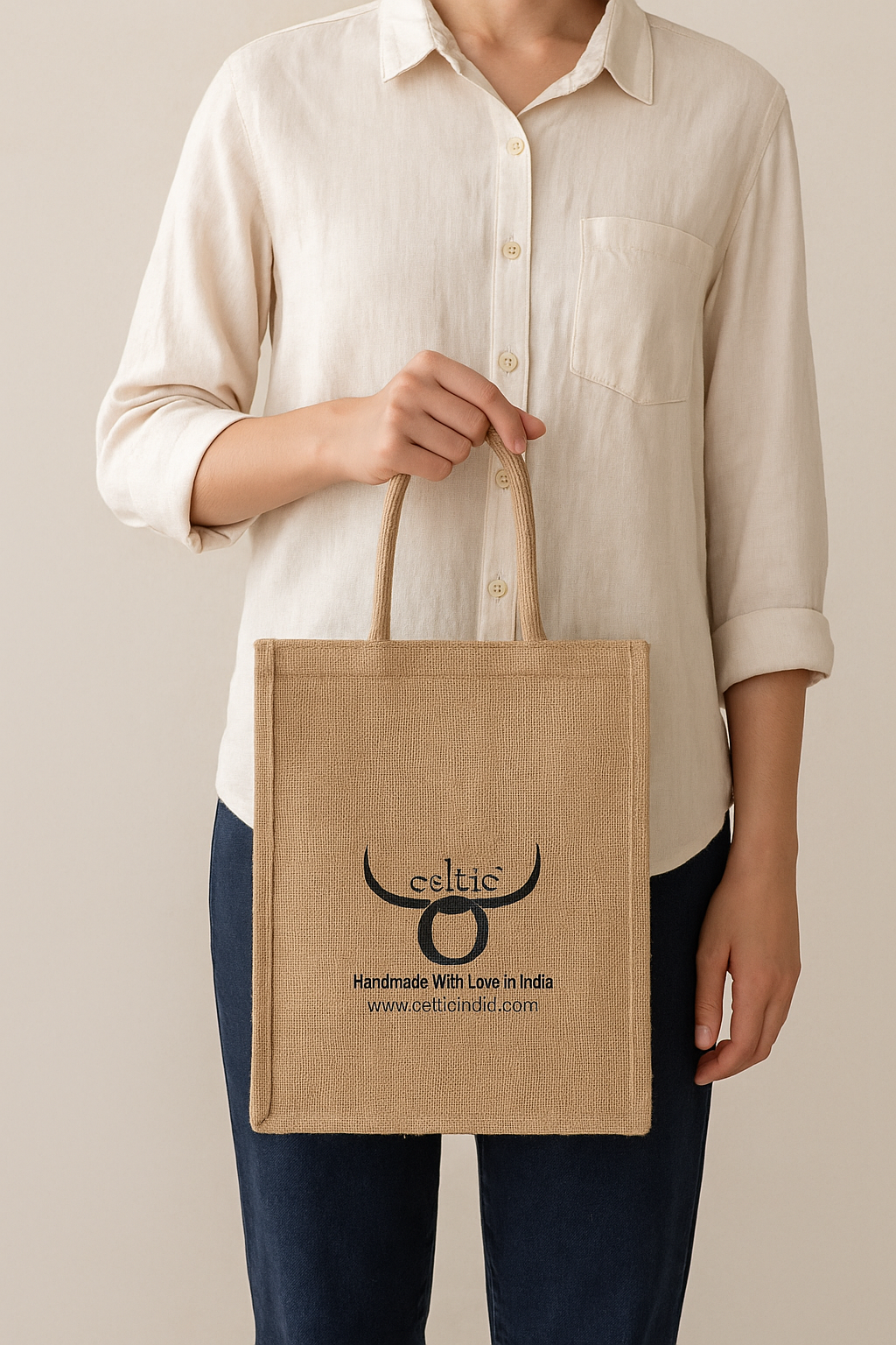 Eco-Chic: Elevate Your Style with Our Stylish Jute Bags, Art: BG-1604