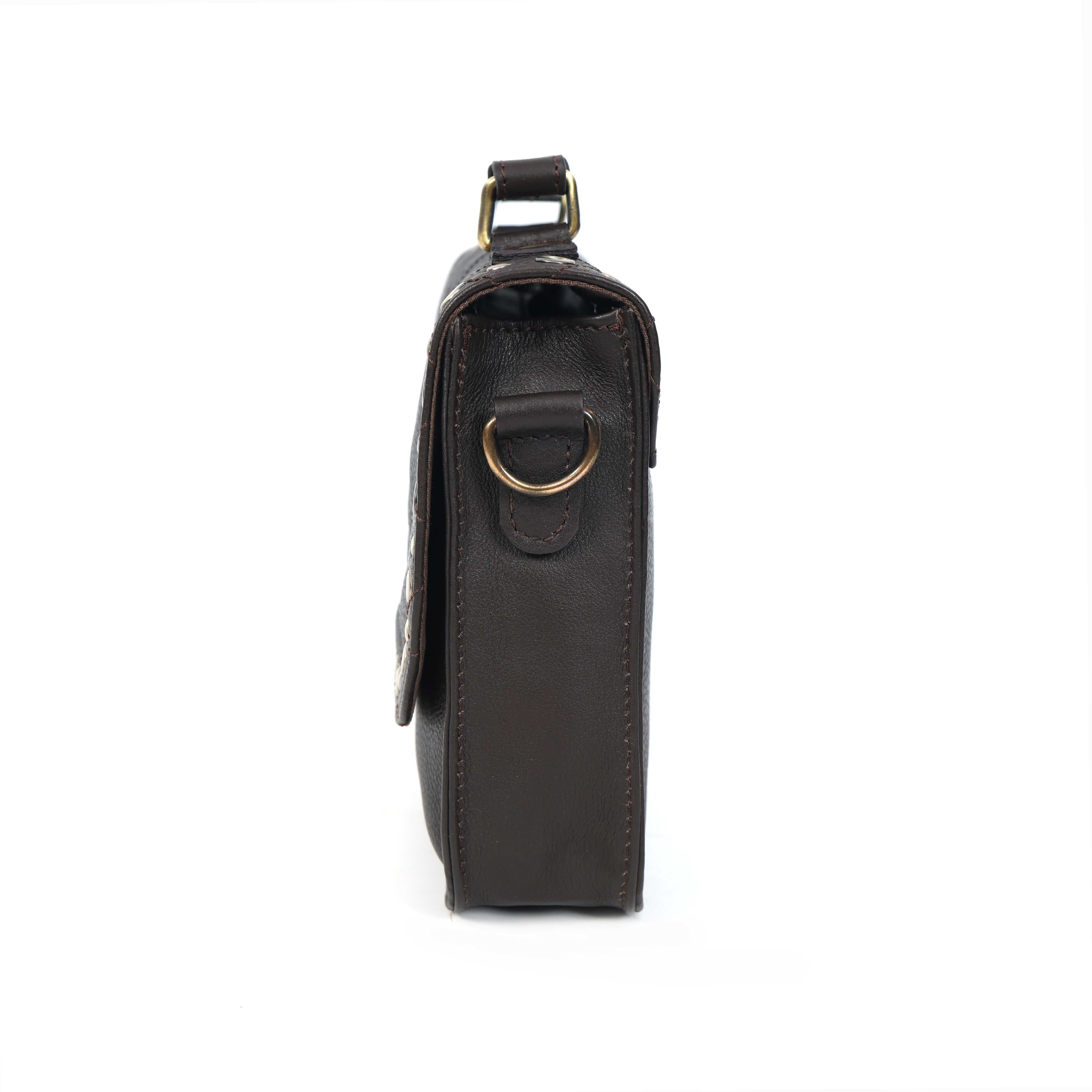 Premium Soft Leather Sling Bag Stylish & Versatile Crossbody. BG-1618