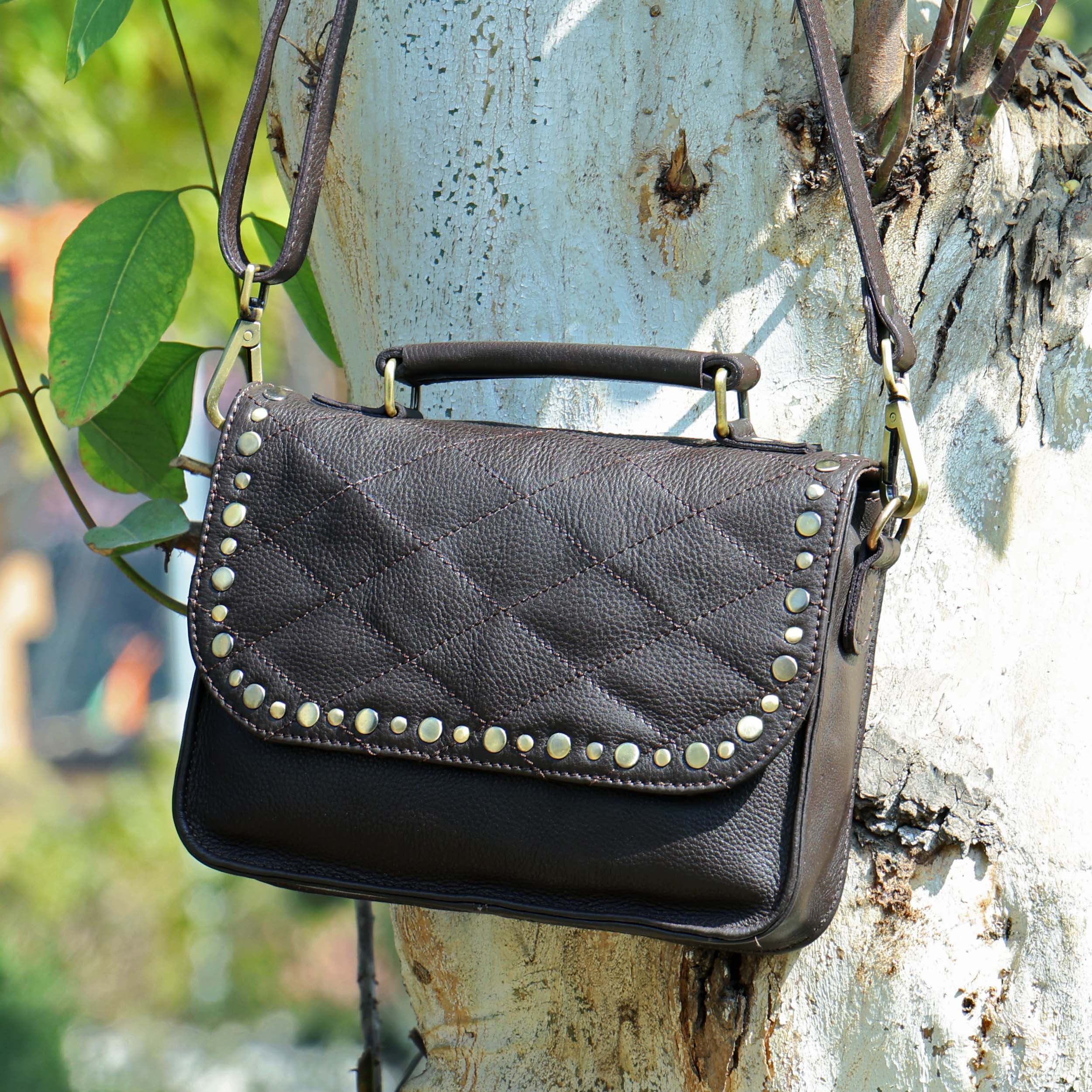 Premium Soft Leather Sling Bag Stylish & Versatile Crossbody. BG-1618