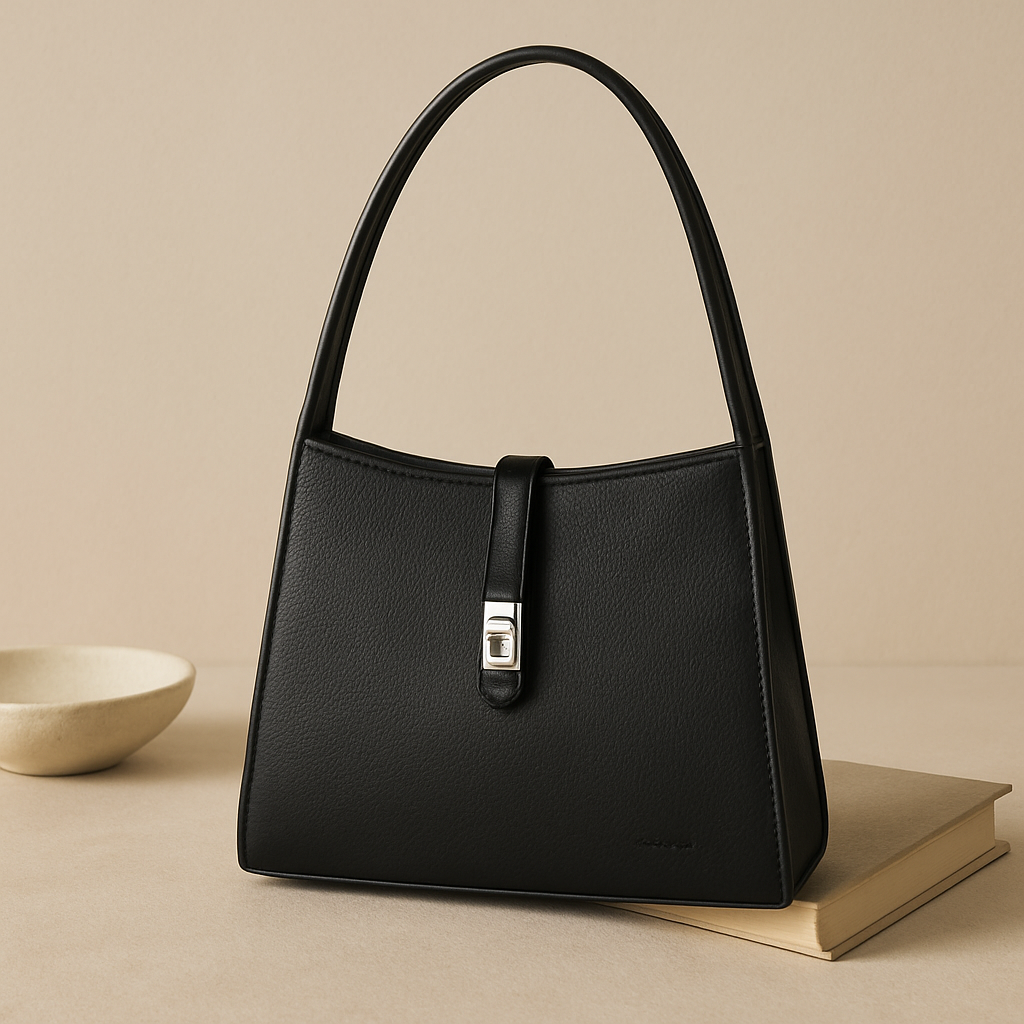 Soft Leather Lightweight Tote Bag: Art: BG-1583