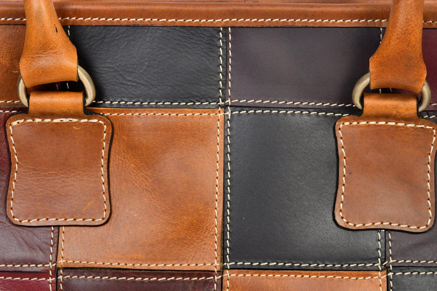 Celtic Leather Tote Bag - CELTICINDIA
