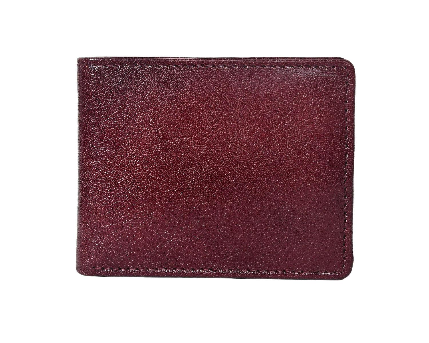 Celtic Dark Brown Color Pure Leather Wallet For Men - CELTICINDIA
