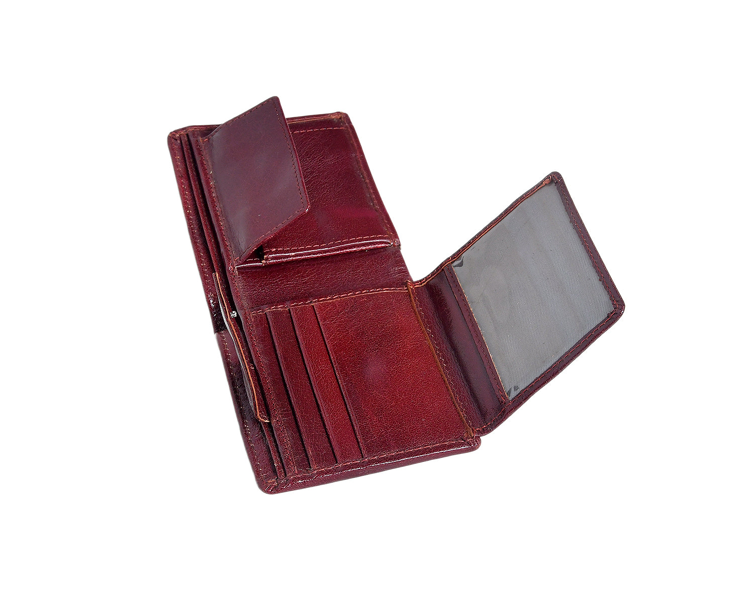Premium Export Quality Genuine Leather Wallet for Men | Multiple Card Slots & Zip Coin Pocket