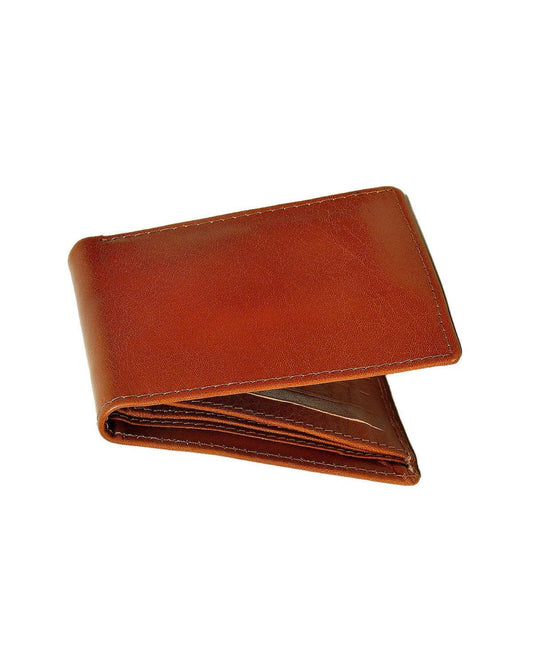 Celtic Tan Color Pure Leather Wallet For Men - CELTICINDIA