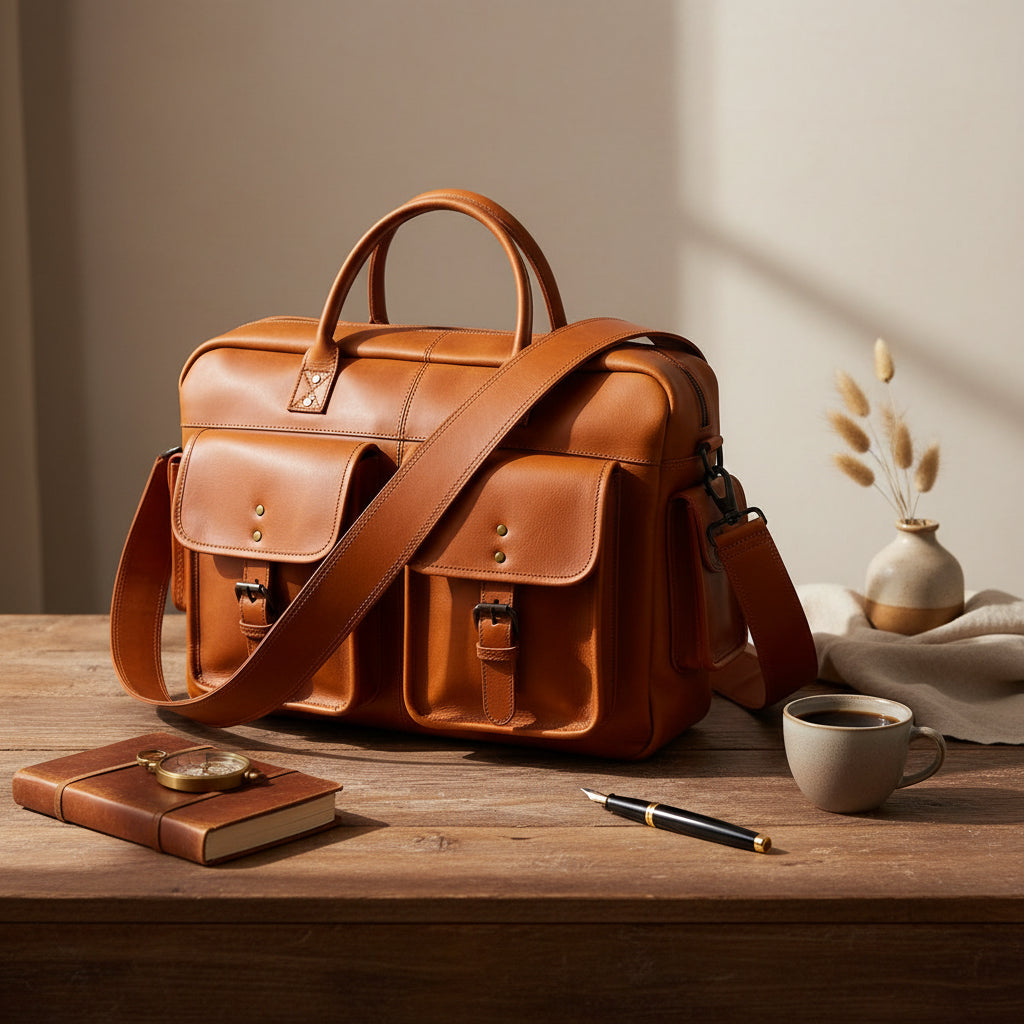 Celtic Messenger Leather Bag |Shoulder Cross body | Travel Bag For Women - CELTICINDIA