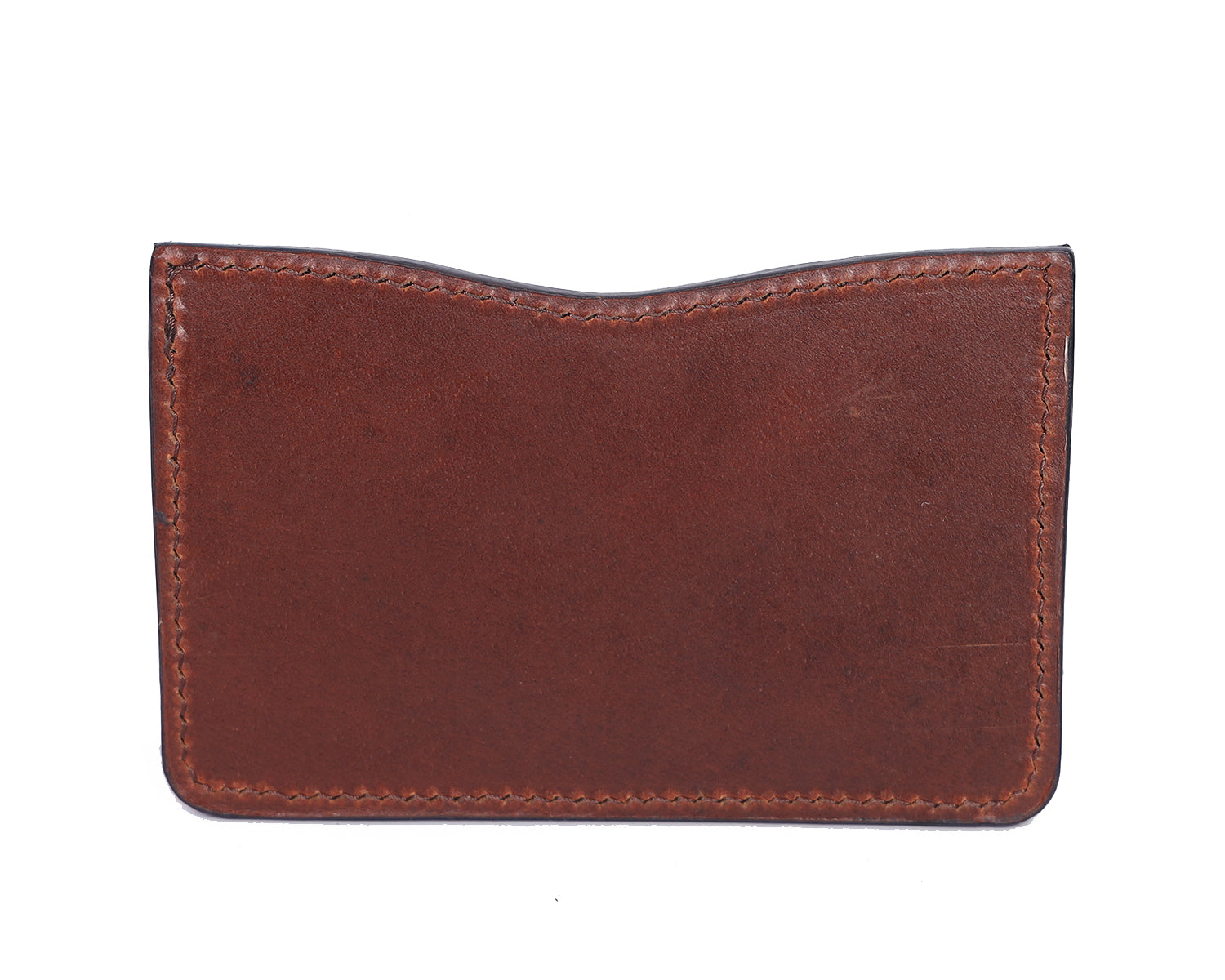 Elegant Brown Leather Card Holder: A Stylish Essential for Your Cards. - CELTICINDIA