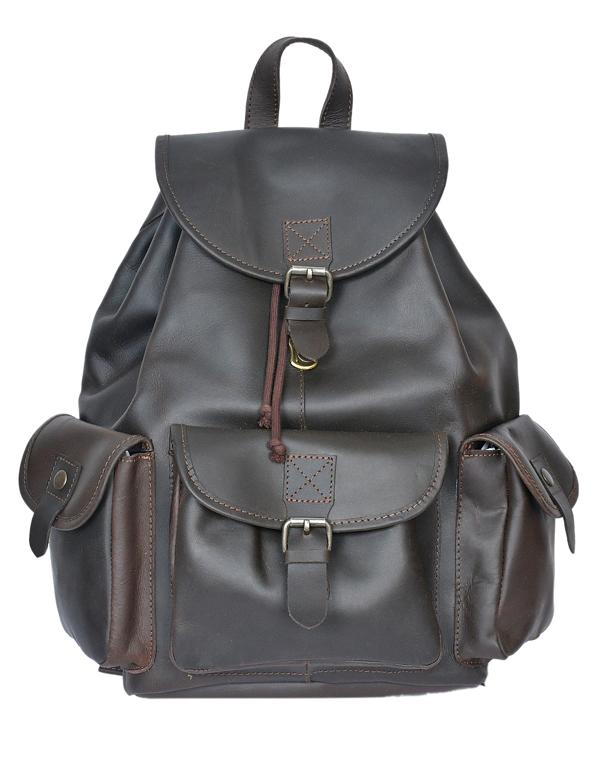 Brown Leather Backpack: Timeless Style and Versatility - CELTICINDIA
