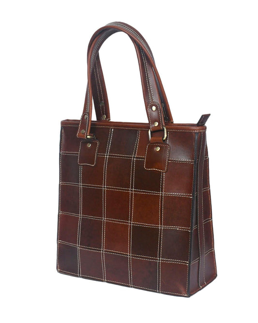 Celtic Boxy Tote Bag For Women's Girls | Party | Event | Gift | Mothers day | Brown Tote Bag - CELTICINDIA