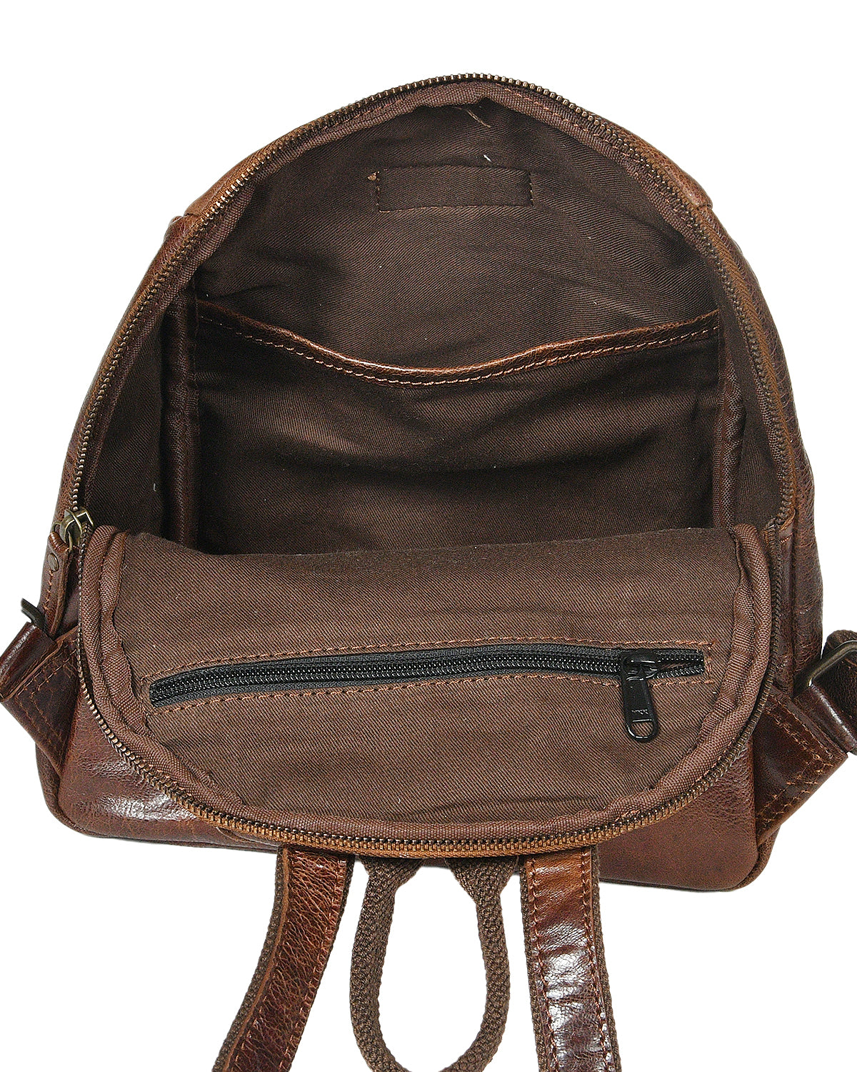 Elevate Your Style with Our Premium Brown Leather Backpack. - CELTICINDIA