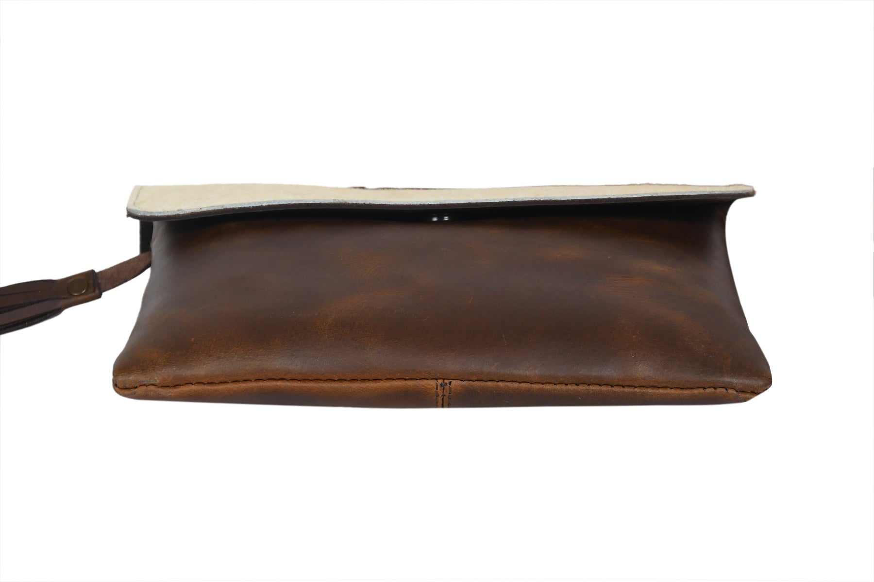 Celtic White And Tabaco Color Sling Bag