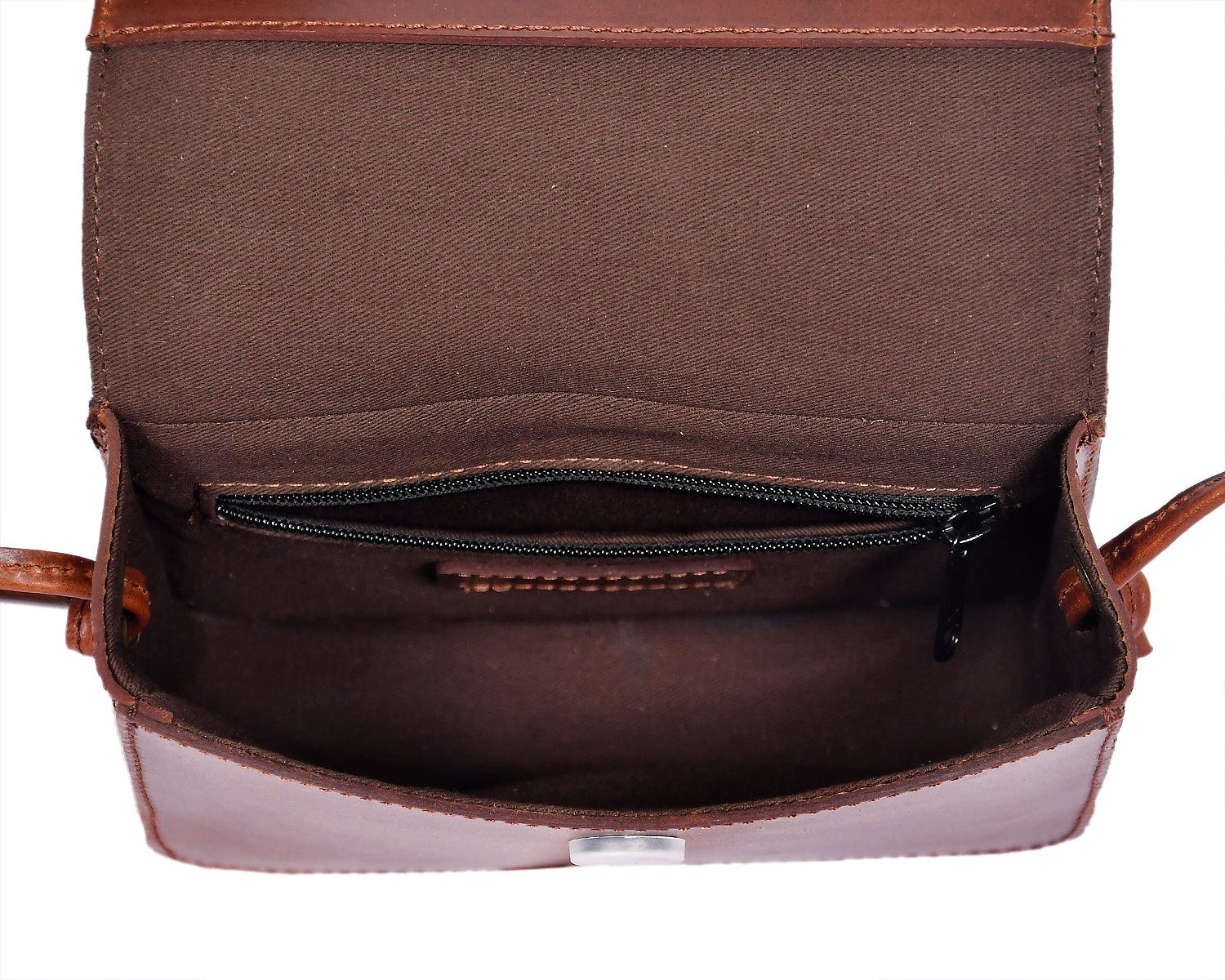 Leopard Print Hair-On Leather Crossbody Bag Compact & Stylish Everyday Sling
