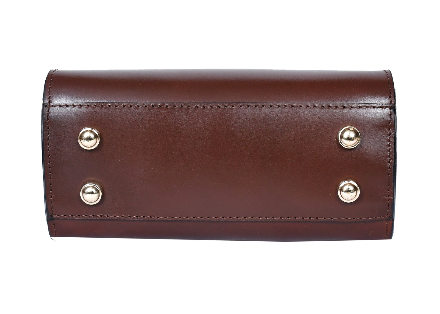 Celtic brown color pure leather sling bag for girls and women with glorious finished work. - CELTICINDIA