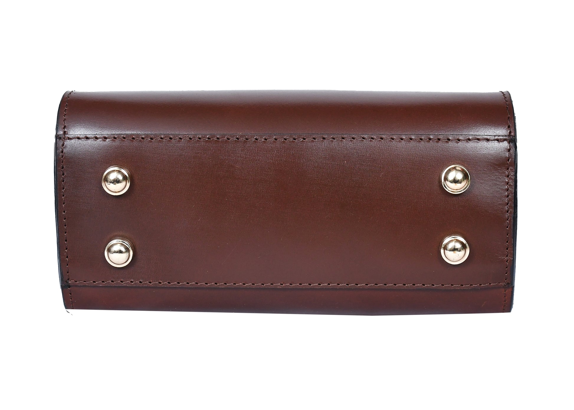 Celtic brown color pure leather sling bag for girls and women with glorious finished work. - CELTICINDIA