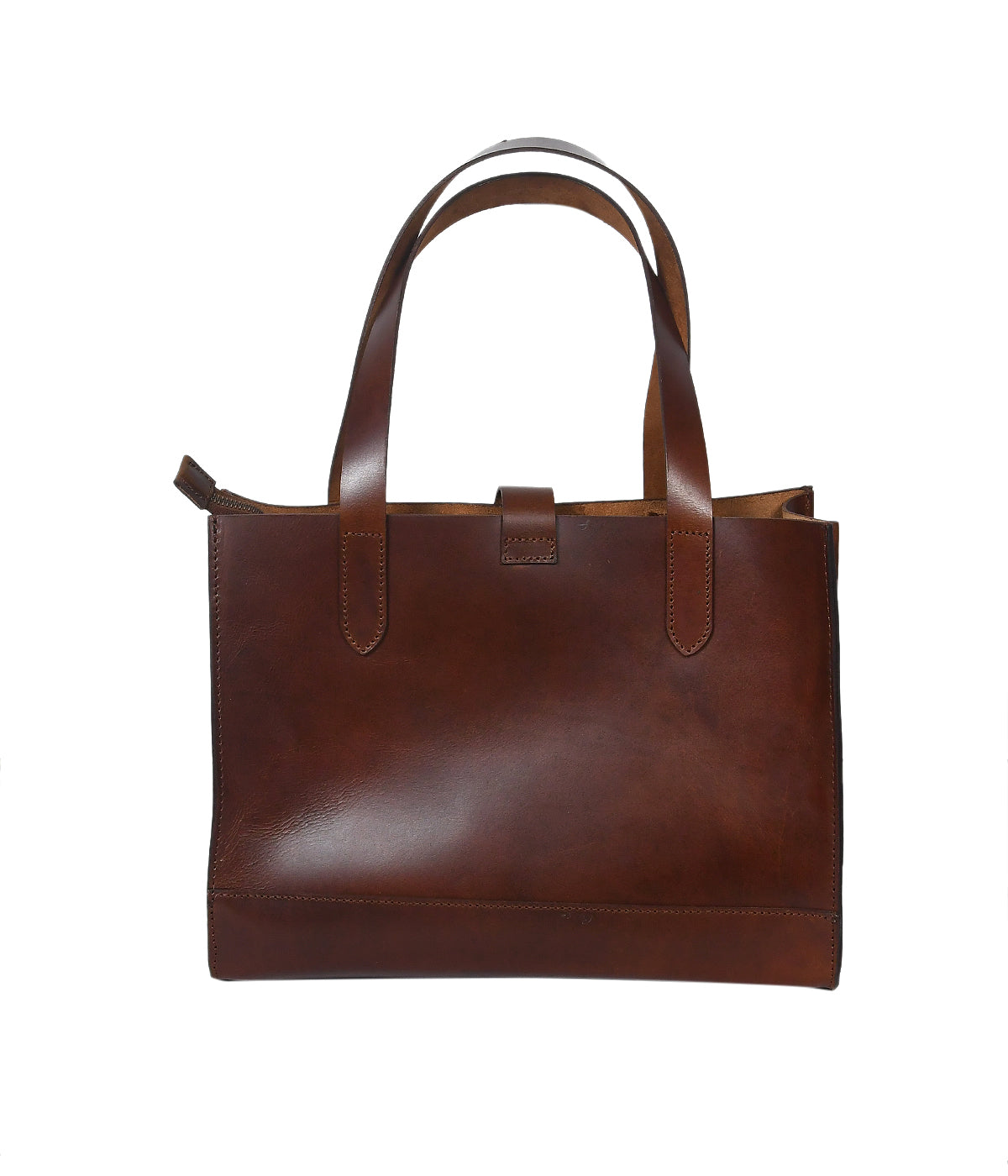 Celtic premium Elegant Brown Leather Tote Bag - CELTICINDIA