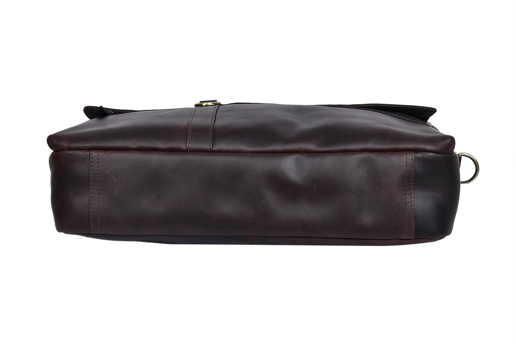 Unisex Premium Leather Laptop & Office Briefcase Spacious Work & Travel Bag