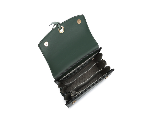 Stylish Synthetic Green & White Bag Trendy, Durable & Fashionable Handbag, ART:-DK-2008