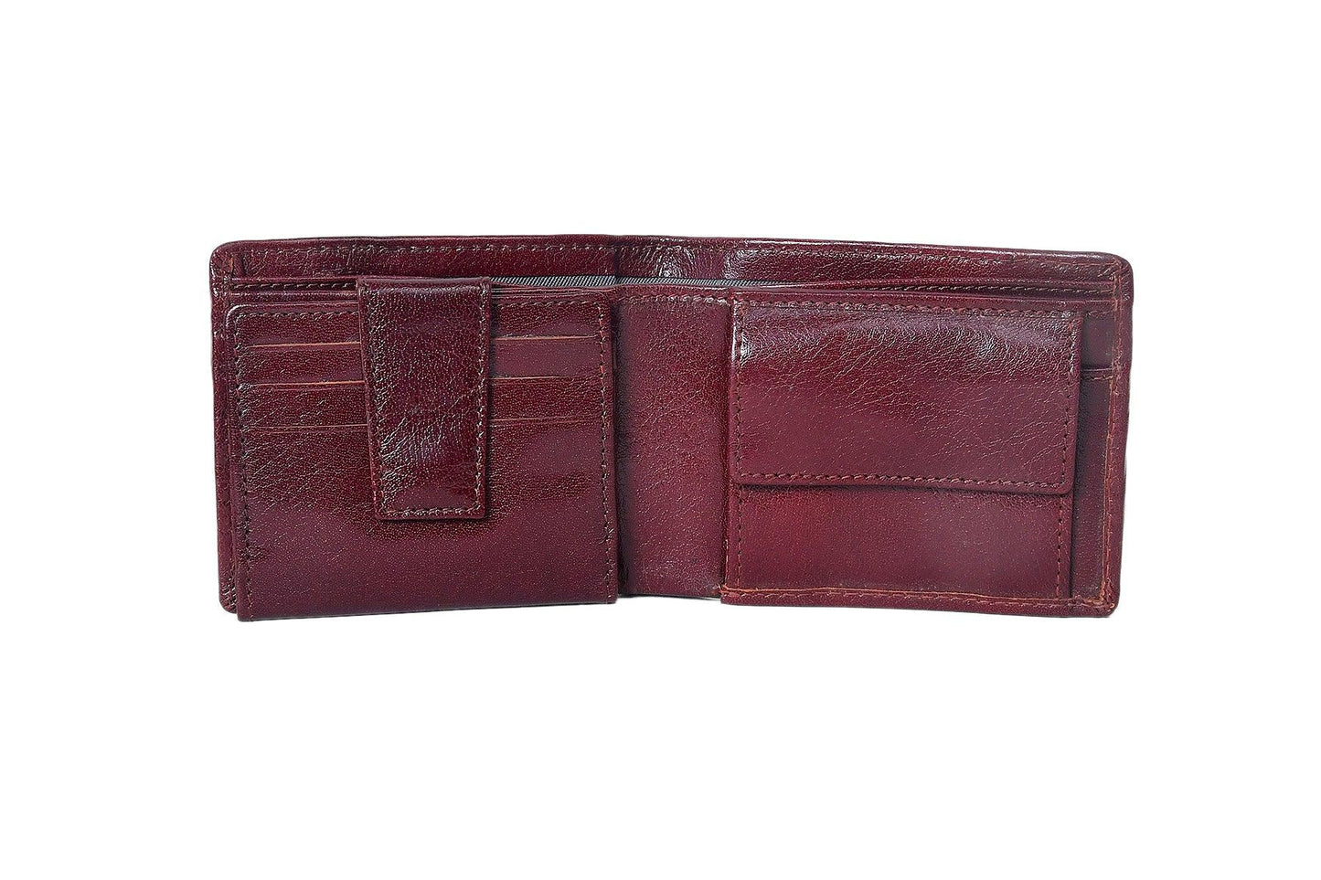 Celtic Burgundy Color Pure Leather Wallet For Men - CELTICINDIA