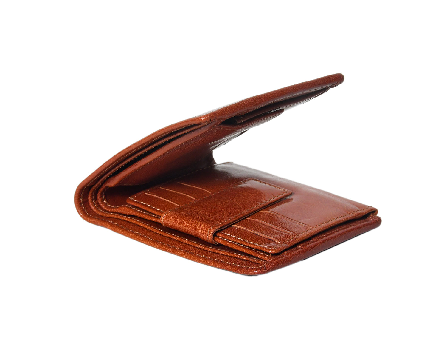 Premium Export Quality Genuine Leather Wallet for Men | Multiple Card Slots & Zip Coin Pocket