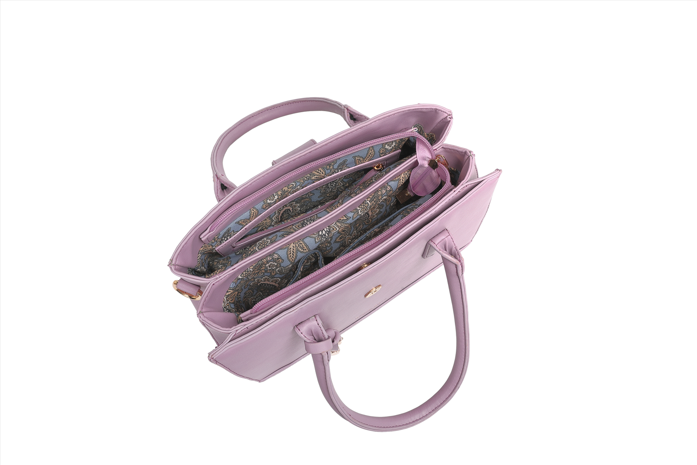 Elegant Synthetic Mauve Bag for Women Stylish & Versatile Handbag,ART:-DK-2005