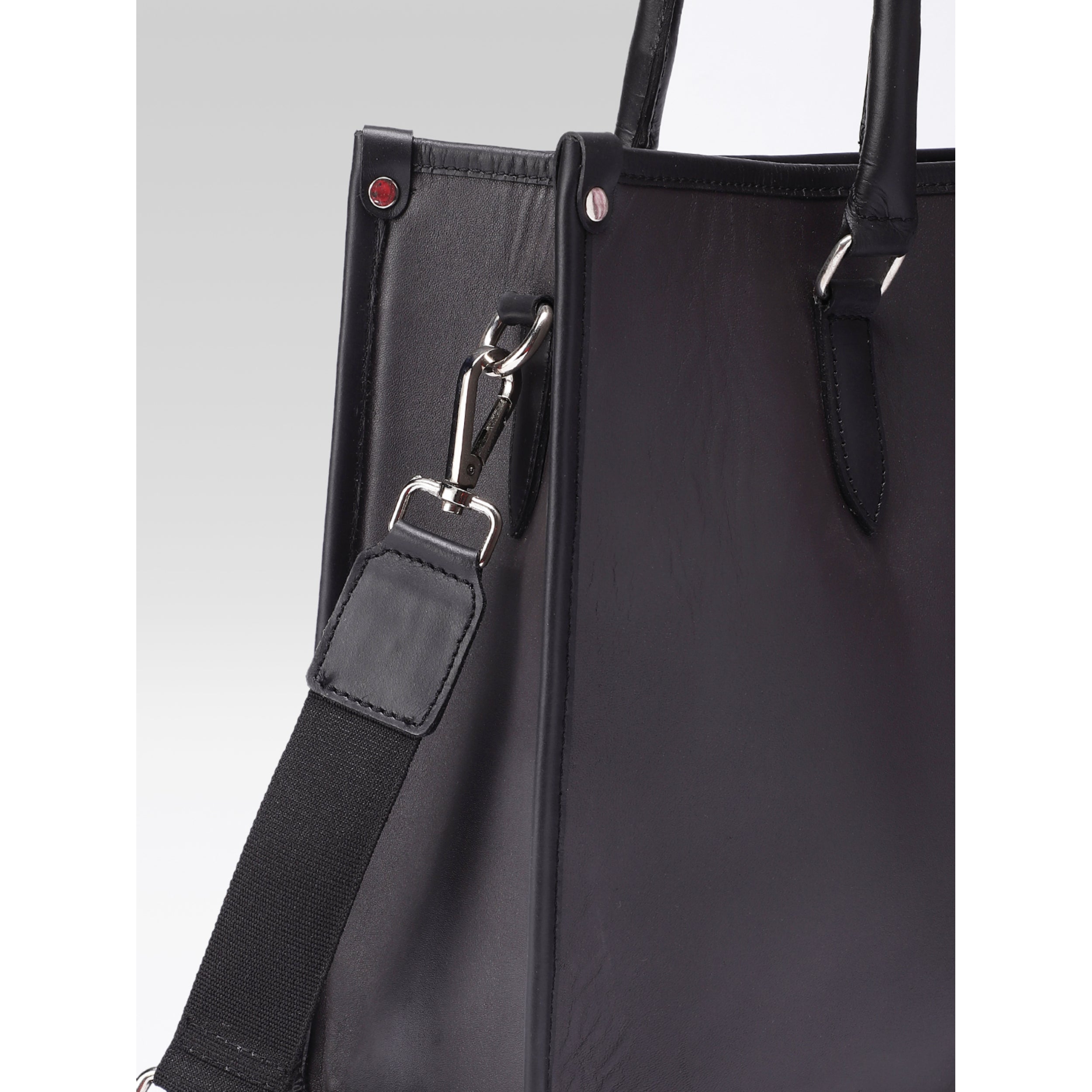 Premium Genuine Leather Work Tote Bag for Women with Zip Closure & Shoulder Strap