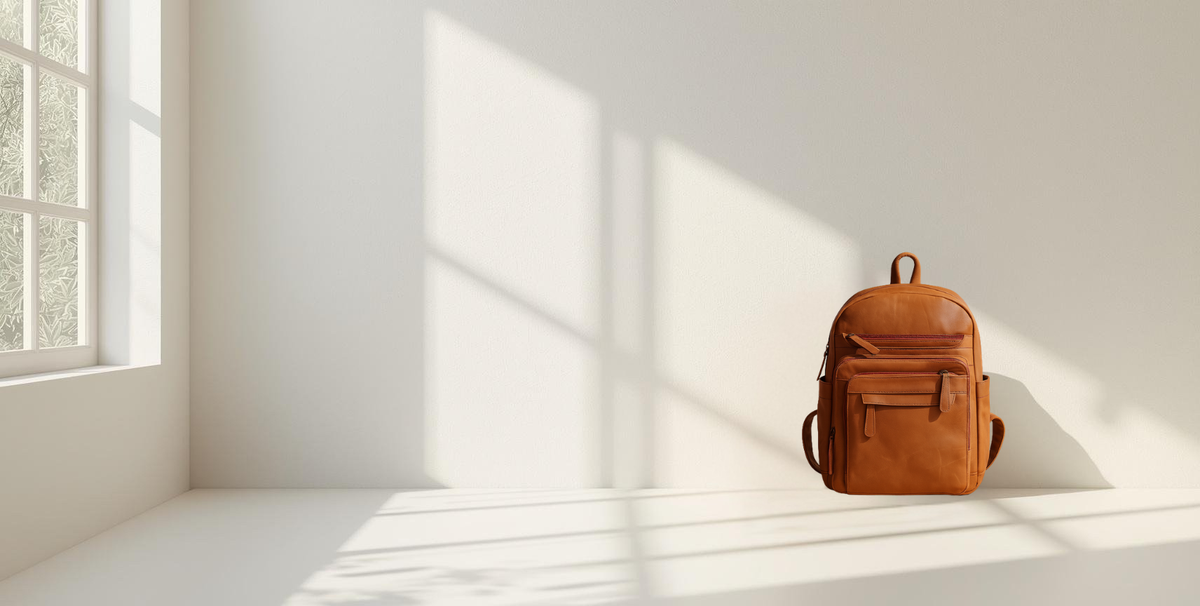 celtic leather backpack Premium Genuine with Structured Body and Spacious Mai Metal zipped outer pocket Top grab handle Adjustable leather straps for comfortable wear Main 100% Leather Premium Genuine Leather Everyday Backpack