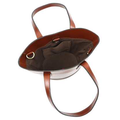 Genuine Leather Brown crossbody Bag | Classic bag with top handle for Women