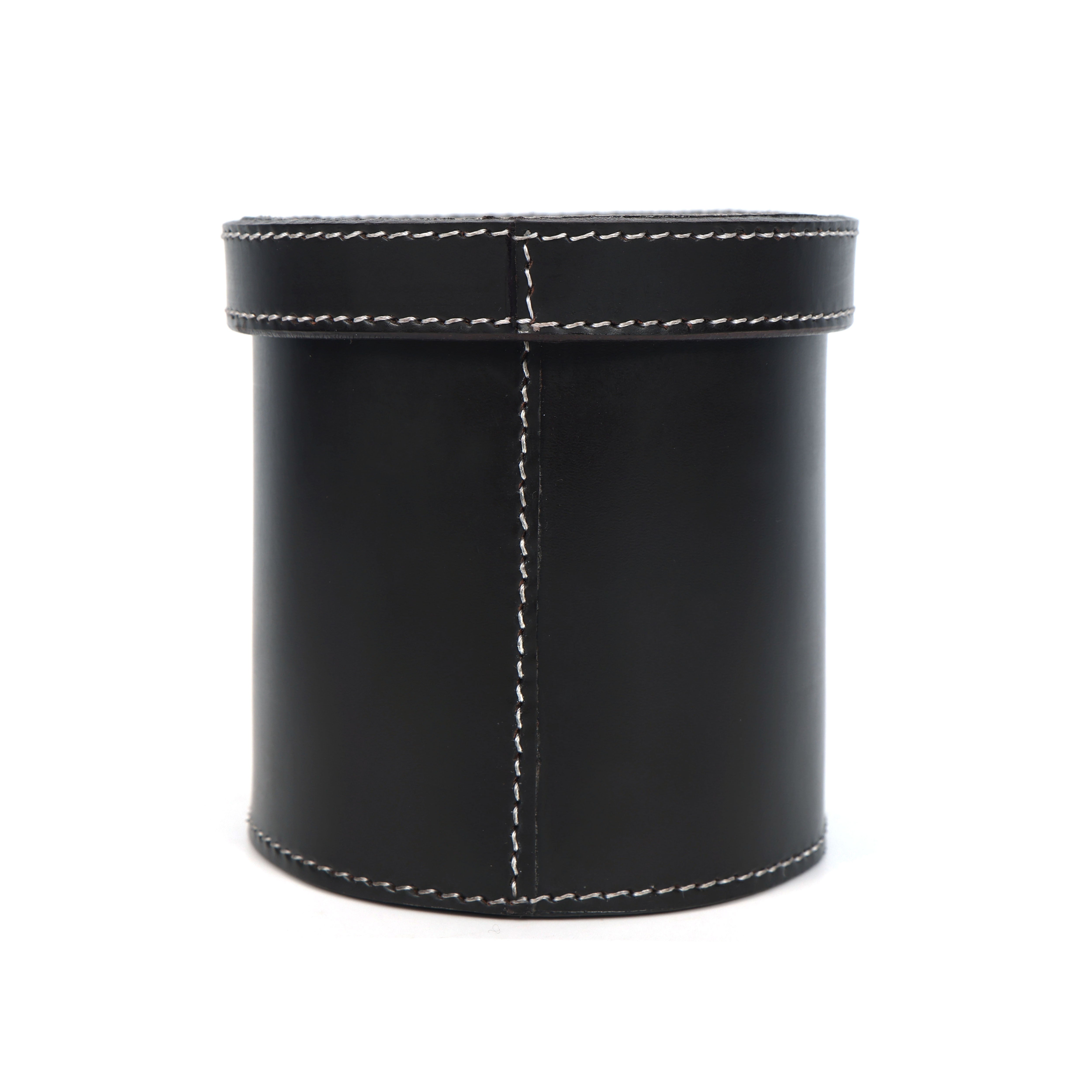Premium Leather Storage Box with Lid –  Organizer for Essentials