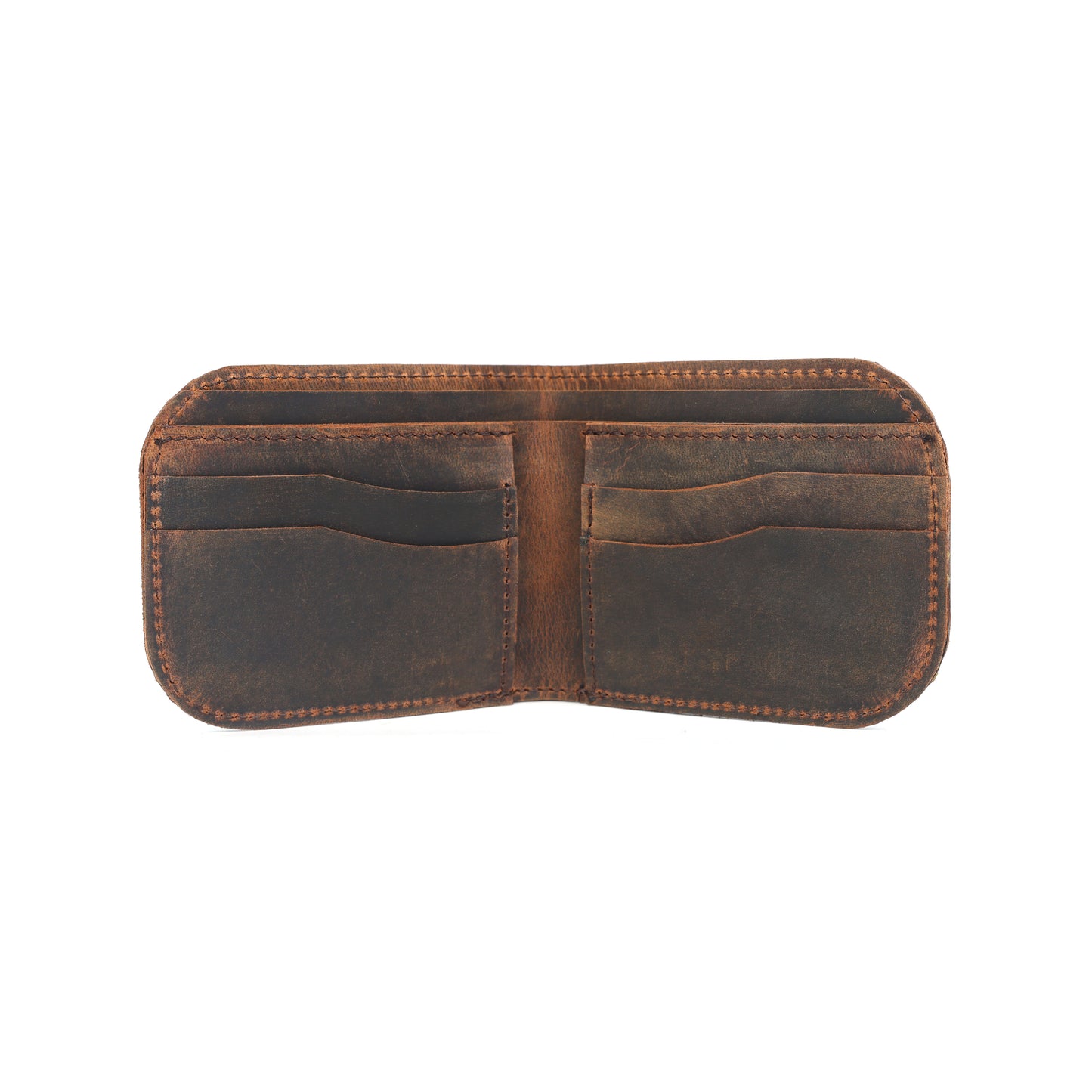 Dual-Tone Leather Wallet for Men – Bi-Fold Design Art-LA-1435