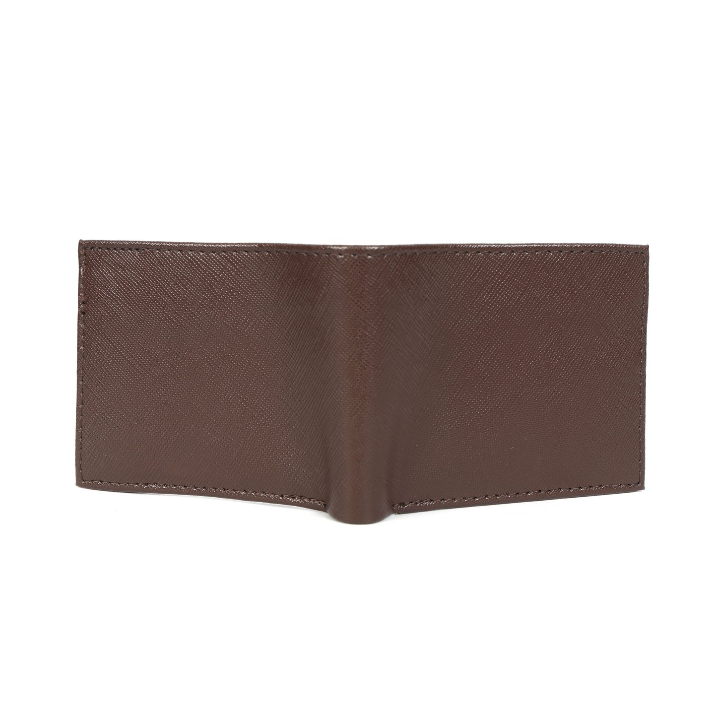 Premium  Genuine Leather Bi-Fold Wallet with Flip ID Window & Coin Pocket