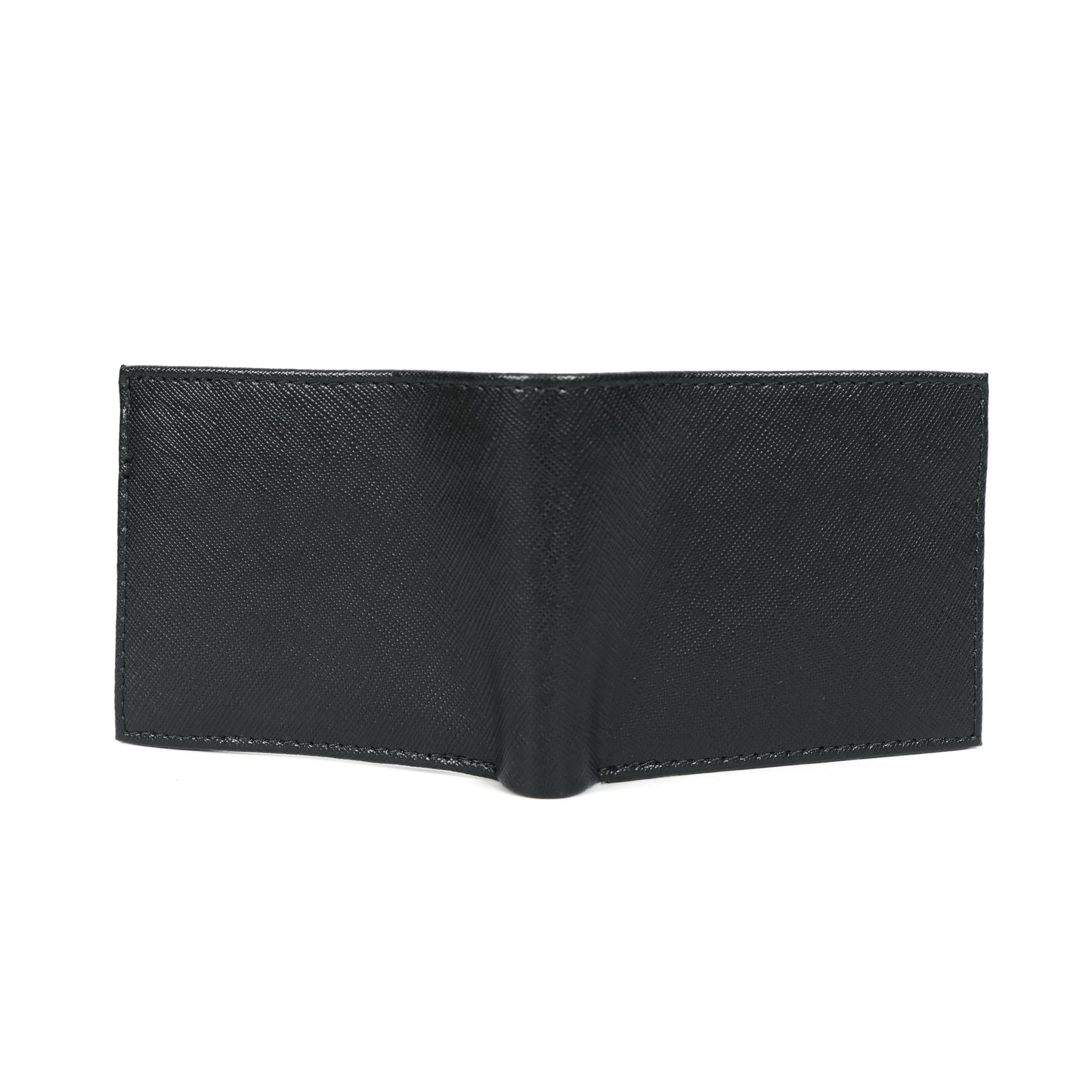 Premium  Genuine Leather Bi-Fold Wallet with Flip ID Window & Coin Pocket