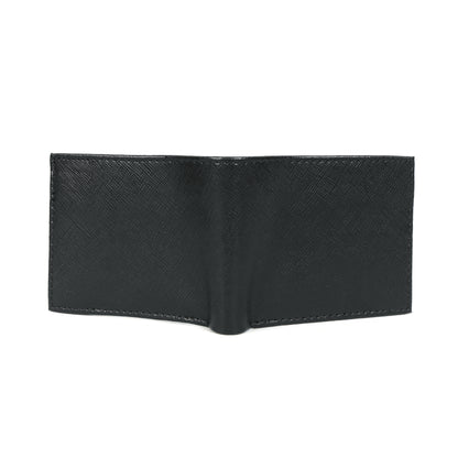 Premium  Genuine Leather Bi-Fold Wallet with Flip ID Window & Coin Pocket