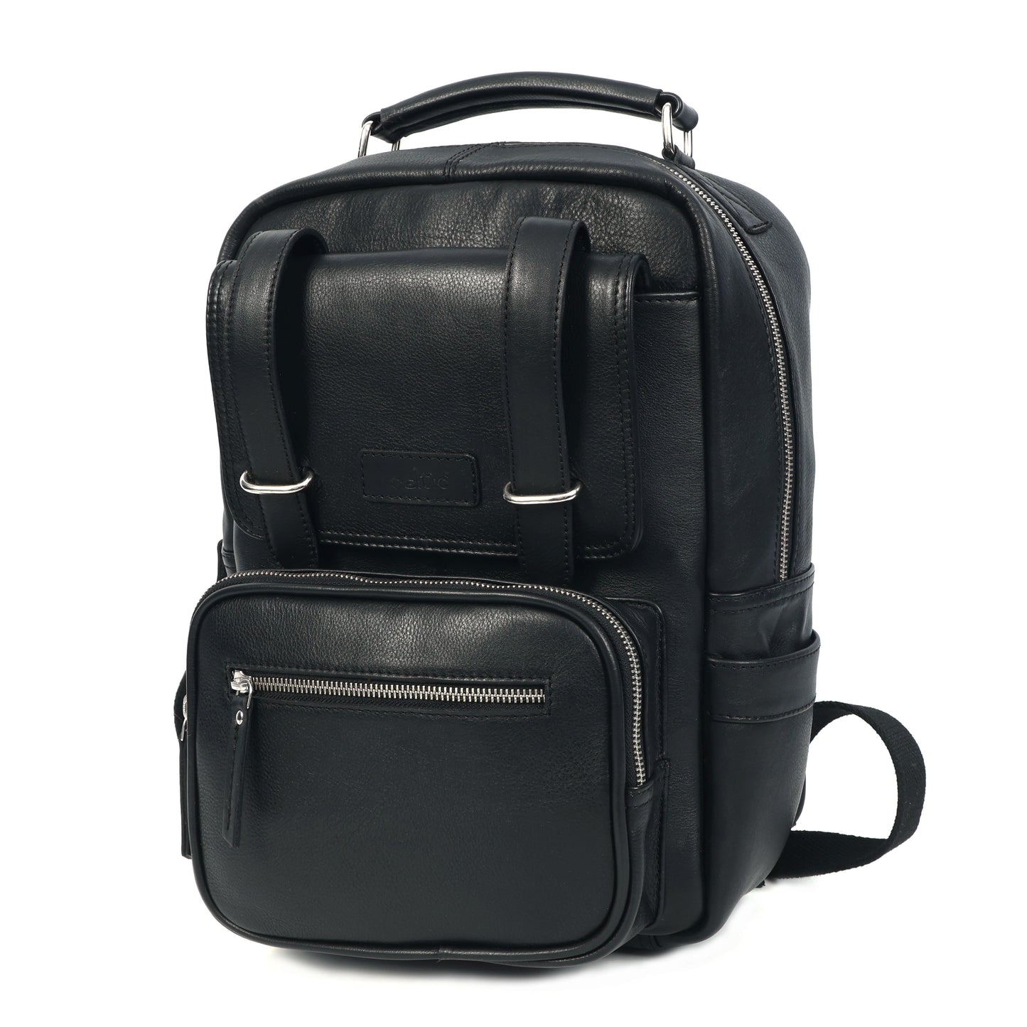 Compact & Stylish Leather Unisex Small Backpack – Perfect for Everyday Use. Art: BG-1610-S