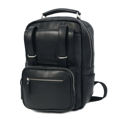Compact & Stylish Leather Unisex Small Backpack – Perfect for Everyday Use. Art: BG-1610-S