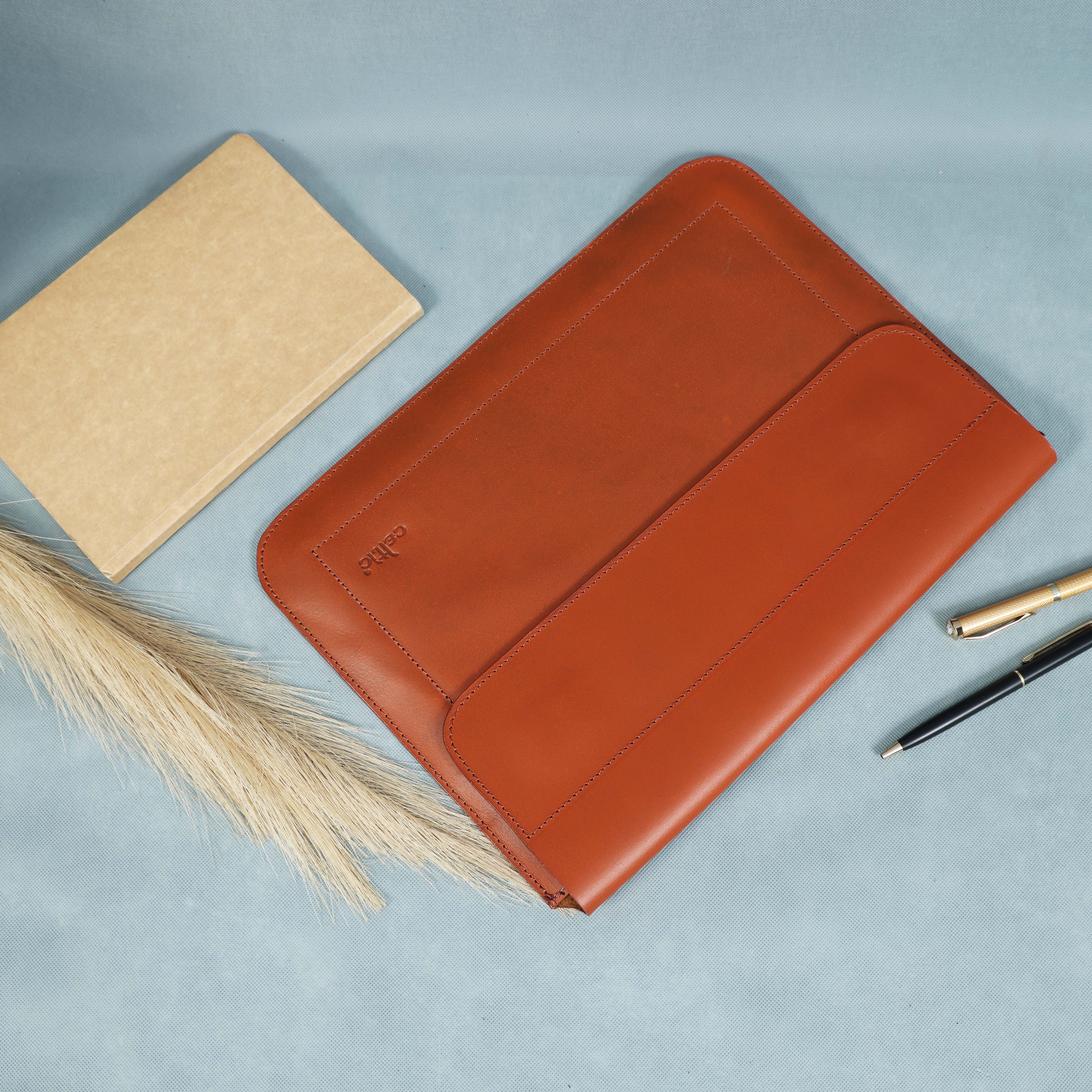 Premium Genuine Leather iPad Cover - Stylish, Durable, and Protective, ART:-LA-06