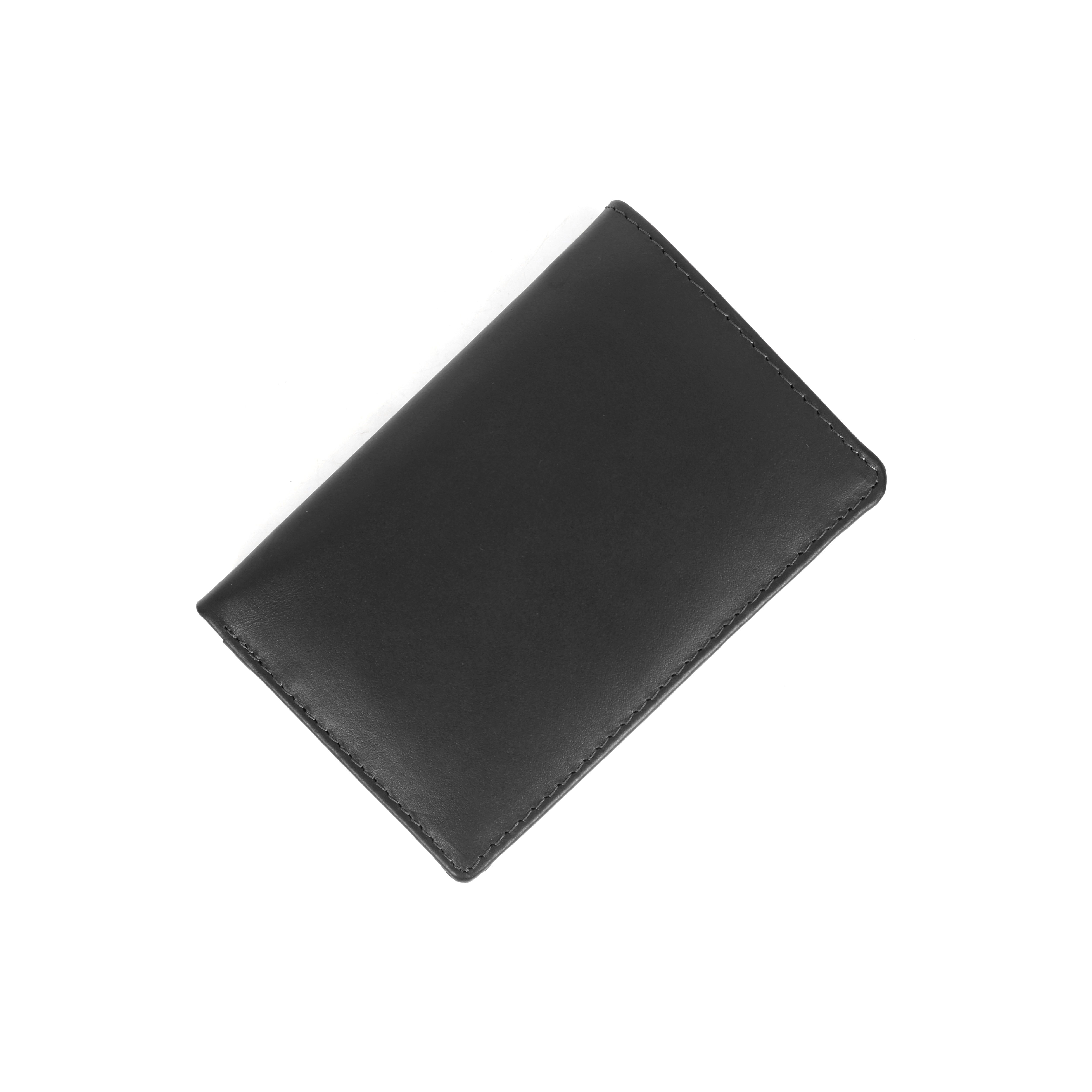 Premium Leather Card  Holder with Zipper Pocket