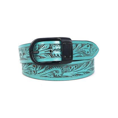 Premium Leather Carving Belt – Stylish & Handcrafted for a Timeless Look. LB-838